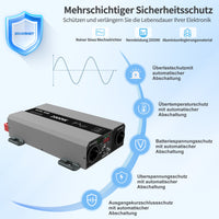 DATOUBOSS Rechargeable Lifepo4 Batteries Voltage Converters Inverter
