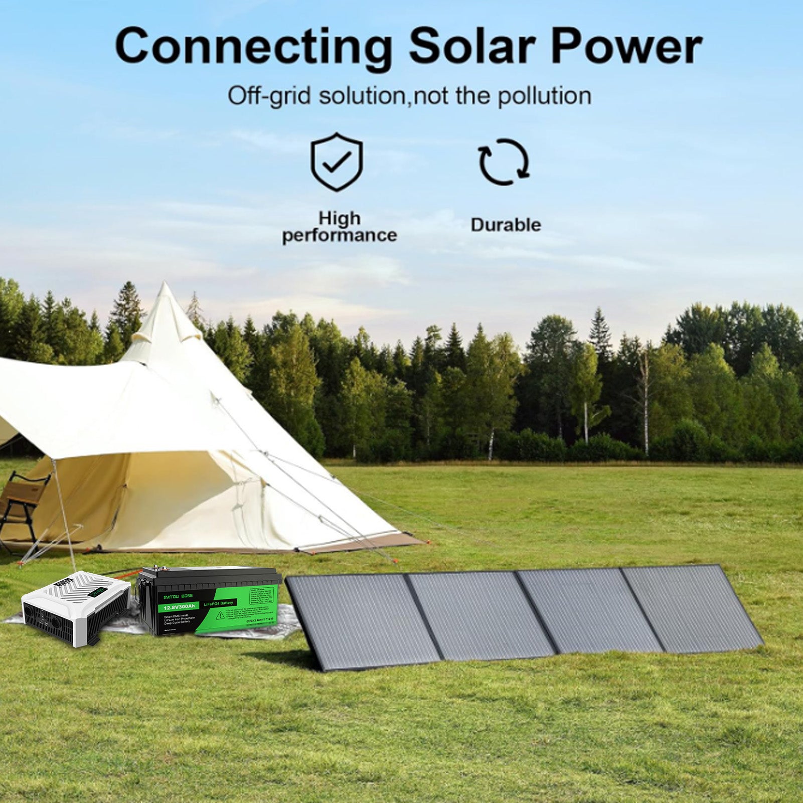 DATOUBOSS 3000W Pure Sine Wave Inverter, Peak Power 6000W