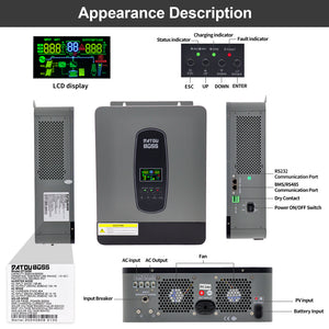 24V pure sine wave, 24V DC to 220/230V AC