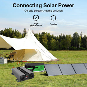 DATOUBOSS outdoor camping power solution, high performance and durable, providing clean green energy for tent living