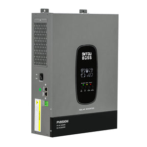 DATOUBOSS 6200W Solar Hybrid Inverter 48VDC to 230VAC, 120A MPPT, 8500W PV Input, Battery - Free Operation, BMS Protection, 27A PV Input, Lightning & Anti - Backflow Protection, Off - Grid & Grid - Connected Compatible(Compatible with WiFi 04) - DATOUBOSS Rechargeable Lifepo4 Batteries Voltage Converters InverterSP-DT-4862S-A-EU