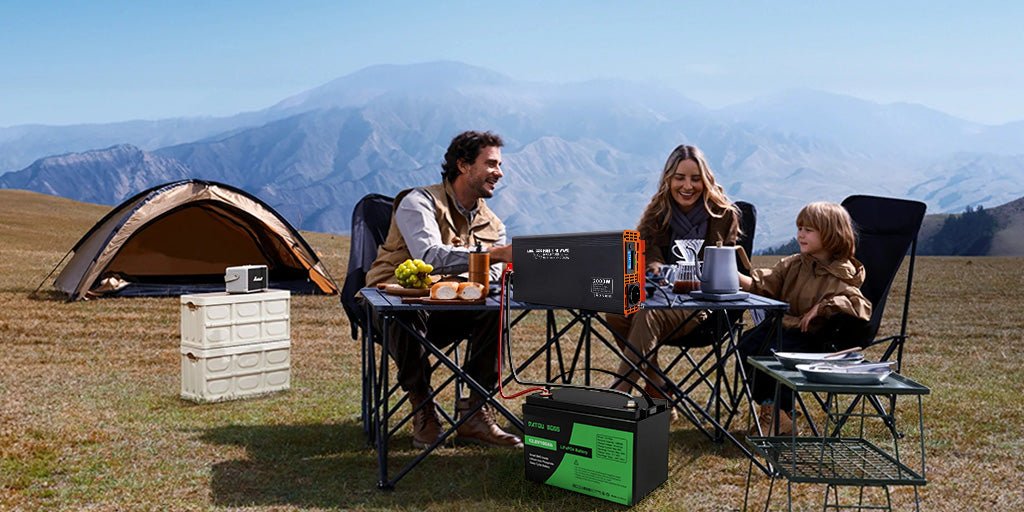 12V 100Ah LiFePO4 Battery: Complete Guide for Solar, RV, Marine &amp; Backup Power - DATOUBOSS Rechargeable Lifepo4 Batteries Voltage Converters Inverter