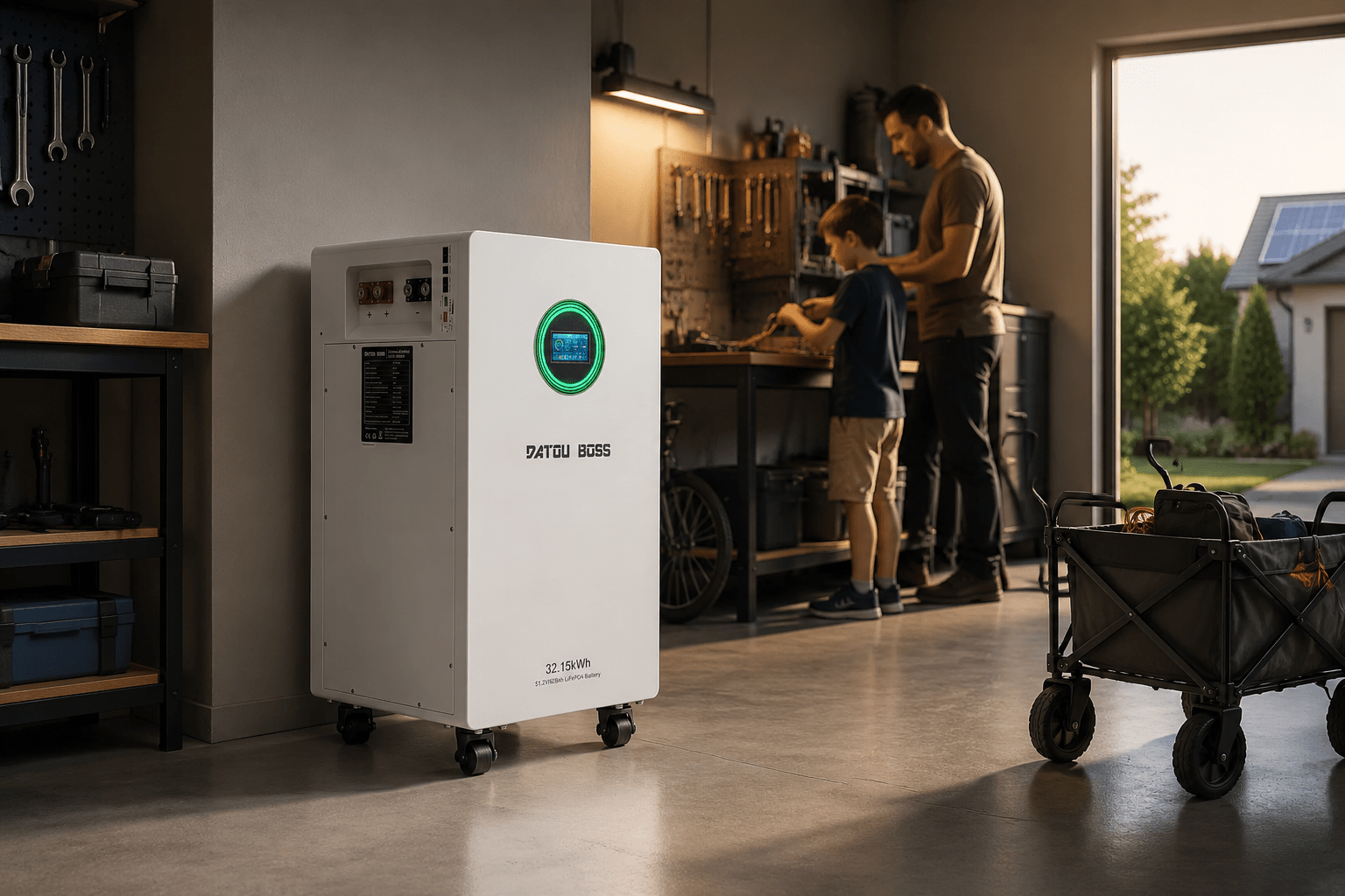32kWh LiFePO4 Battery: A High-Capacity Choice for Home Energy Storage and Off-Grid Power - DATOUBOSS