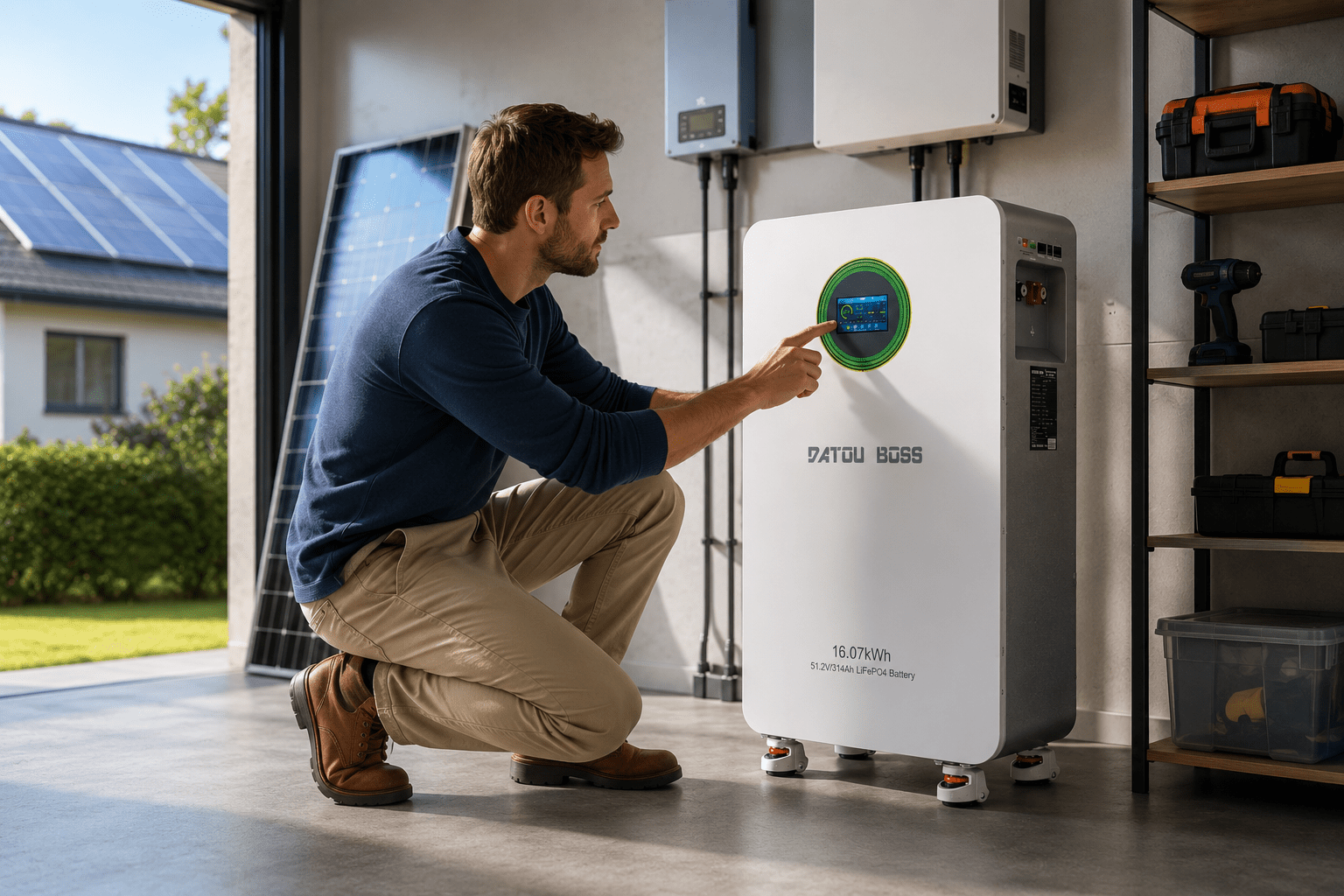 Why Are More Homeowners Choosing LiFePO4 Batteries for Energy Storage? Discover the DATOUBOSS 48V 314Ah Battery - DATOUBOSS Rechargeable Lifepo4 Batteries Voltage Converters Inverter