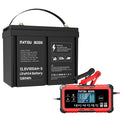 DATOUBOSS 12V 100Ah LiFePO4 батарея з 100A BMS Deep Cycle Battery для RV Solar Home System