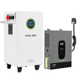 DATOUBOSS 48V 6200W Hybrid Solar Inverter + 32kWh 628Ah LiFePO4 Battery (300A BMS), 120A MPPT, 8500W PV Input, Anti-Backflow Protection for Home Backup & Off-Grid Systems