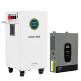 DATOUBOSS 6200 W Solar-Hybrid-Wechselrichter 48 VDC auf 230 VAC, 120 A MPPT, 8500 W PV-Eingang, batterieloser Betrieb, BMS-Schutz, 27 A PV-Eingang, Lightning & Anti-Rückflussschutz, netzunabhängig & Netzverbunden kompatibel (kompatibel mit WiFi 04)