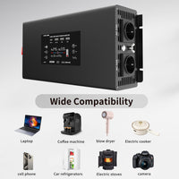 DATOUBOSS Rechargeable Lifepo4 Batteries Voltage Converters Inverter