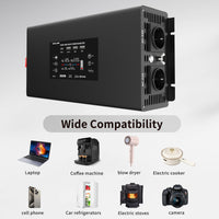 DATOUBOSS Rechargeable Lifepo4 Batteries Voltage Converters Inverter