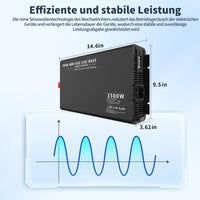 DATOUBOSS Rechargeable Lifepo4 Batteries Voltage Converters Inverter