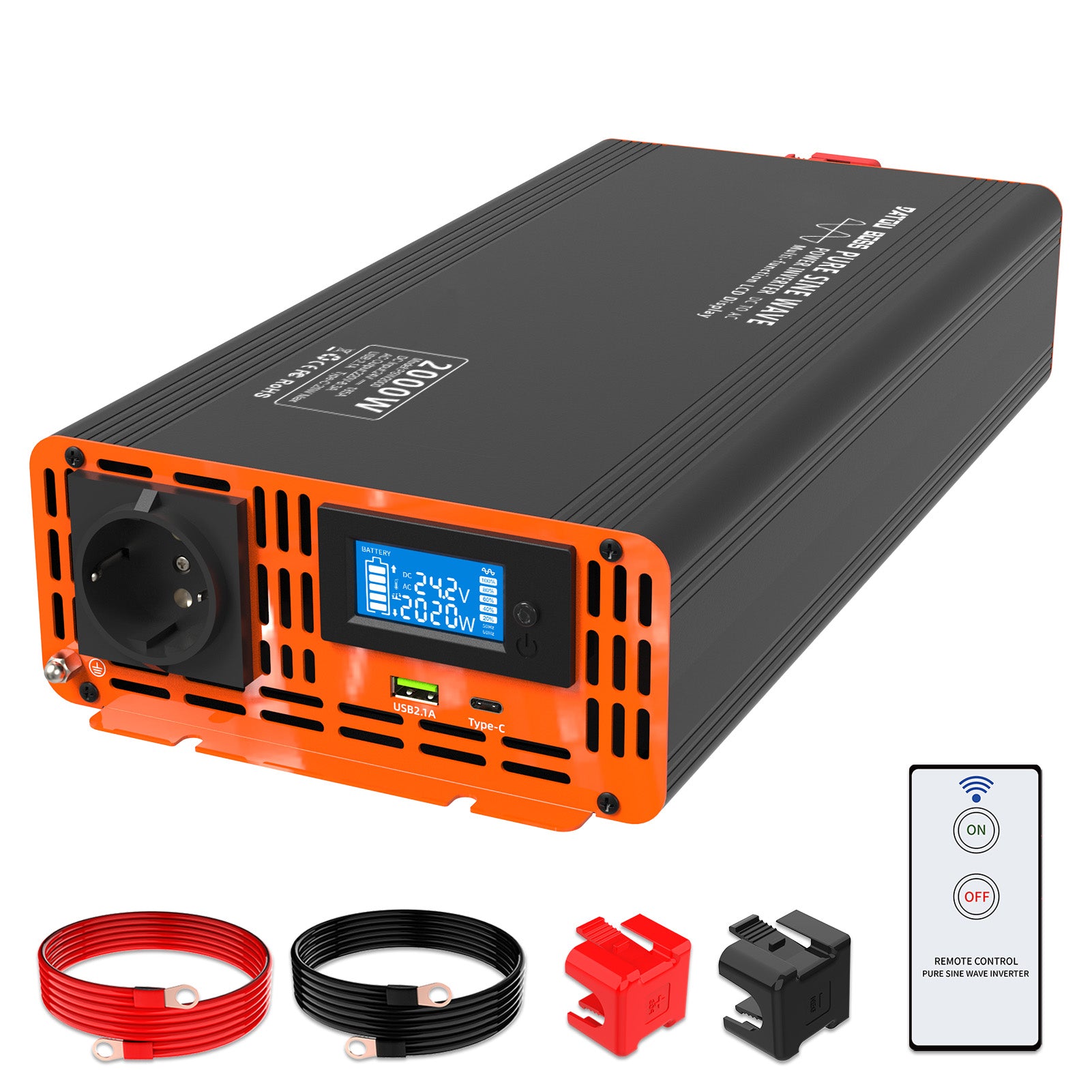 DATOUBOSS Rechargeable Lifepo4 Batteries Voltage Converters Inverter