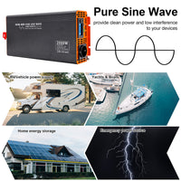 DATOUBOSS Rechargeable Lifepo4 Batteries Voltage Converters Inverter