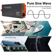 DATOUBOSS Rechargeable Lifepo4 Batteries Voltage Converters Inverter