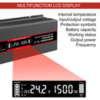 DATOUBOSS Rechargeable Lifepo4 Batteries Voltage Converters Inverter