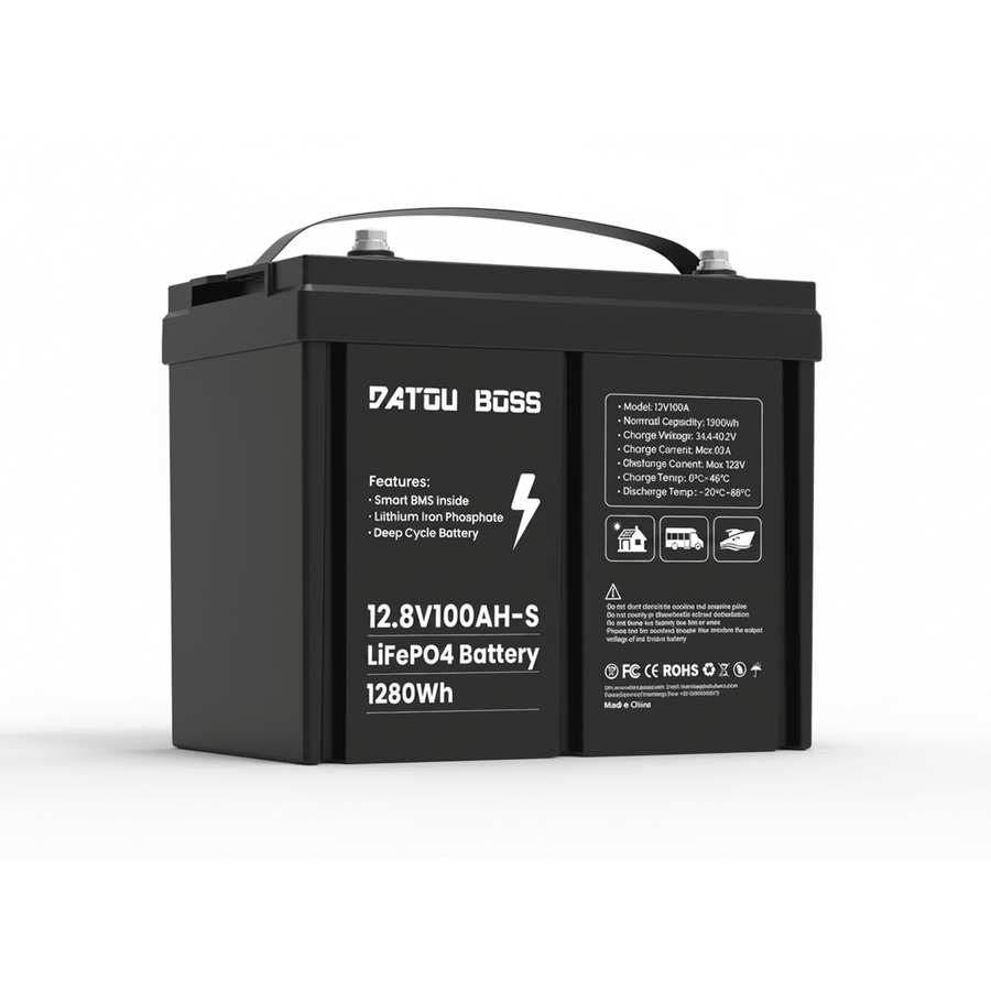 Batterie d'alimentation DATOUBOSS 12V 100Ah LiFePO4