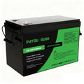 DATOUBOSS 25.6V 100Ah LiFePO4 battery, built-in smart BMS, deep cycle solar energy storage
