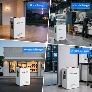 DATOUBOSS 24V 314Ah LiFePO4 Battery with 24V 8A Smart Charger, 8kWh Energy Storage, 150A BMS & Bluetooth App for Home & Off-Grid - DATOUBOSSSP-DT-24314-G21508-EU