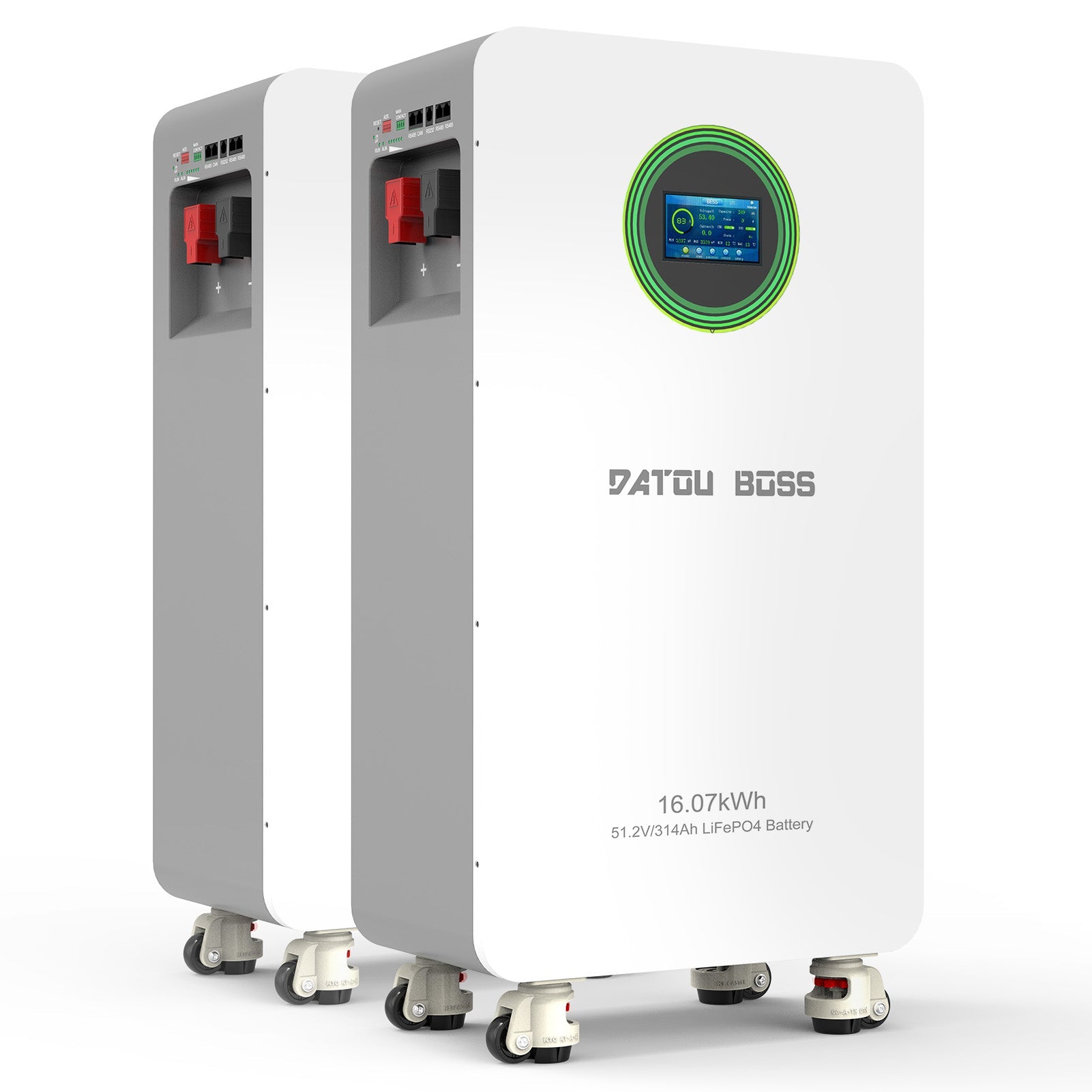 DATOU BOSS 51.2V 314Ah battery units, supports parallel expansion for home backup power